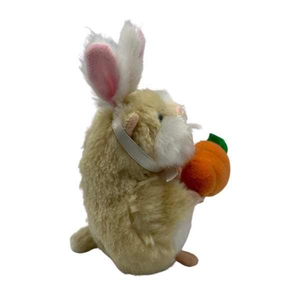 Webkinz Ganz Mazin' Hamsters Bunny Carrots 4" Plush Stuffed Animal Easter - Picture 2 of 9